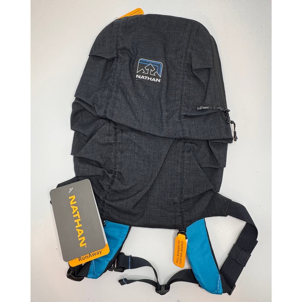 NATHAN Packable Runner’s Pack – Black – NEW With Tags